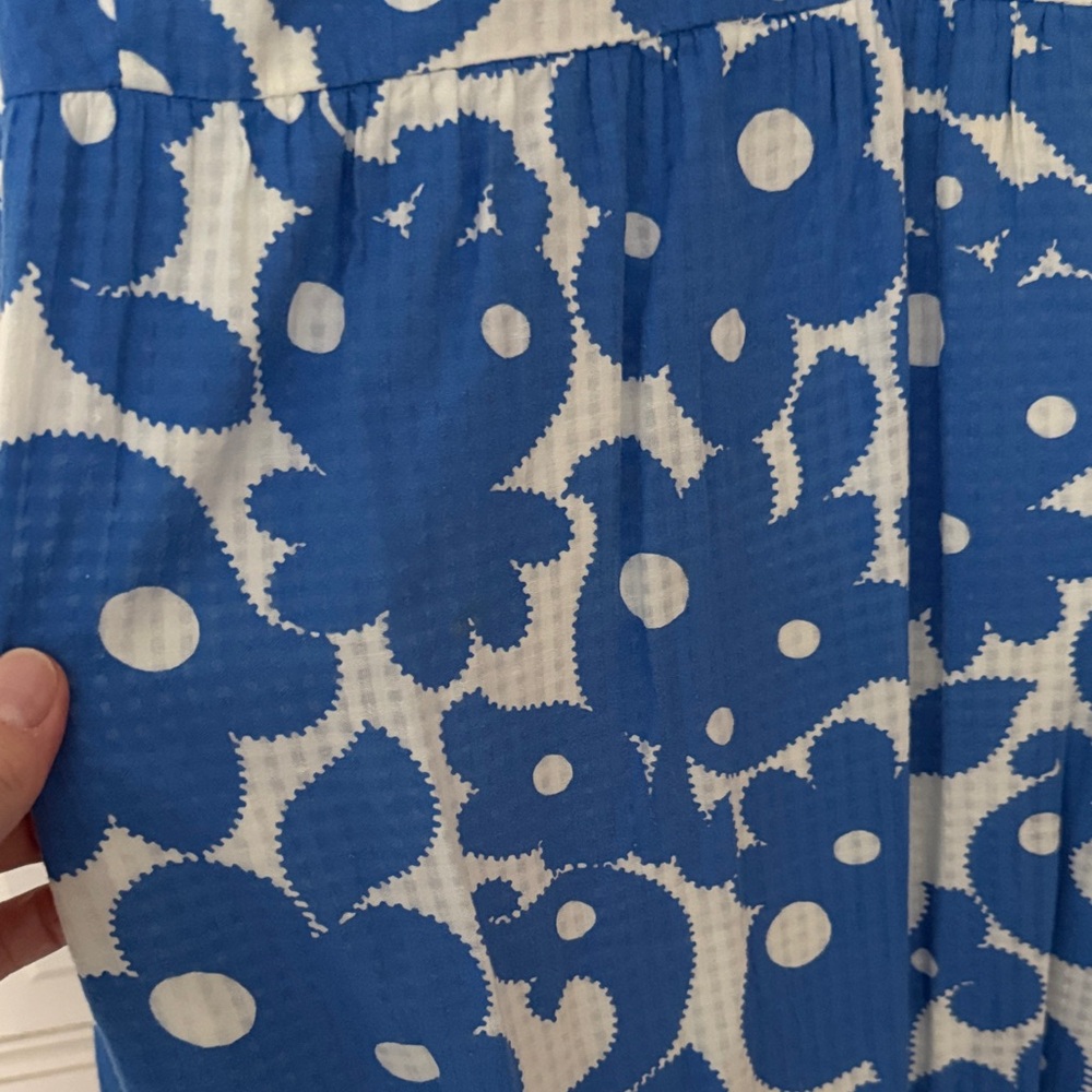 XiRENA Blue and White Floral-Print Maxi Dress - Picture 4 of 4